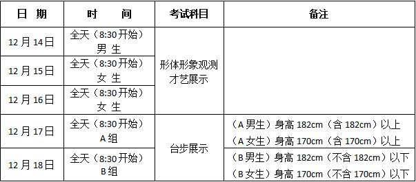 湖南艺考安排